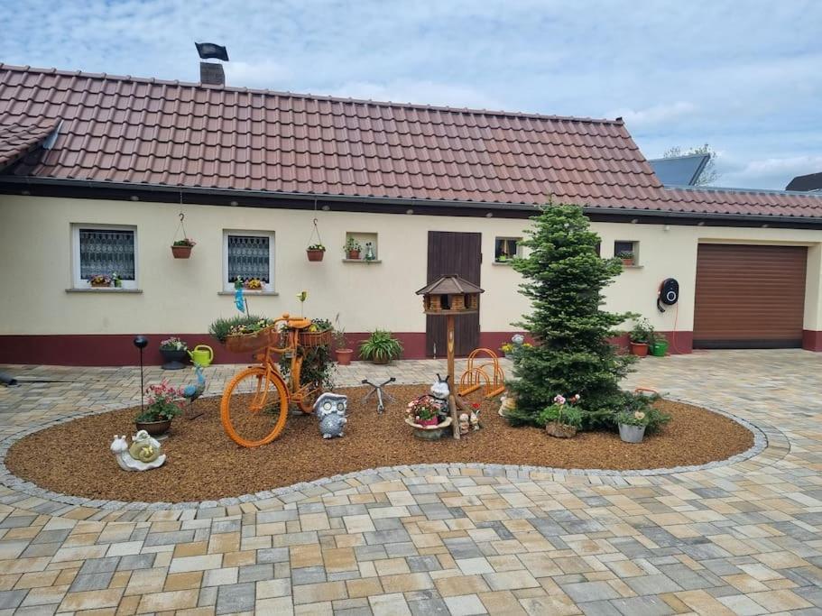 Ferienwohnung *Zur Weinbergstrasse* Lauta Εξωτερικό φωτογραφία