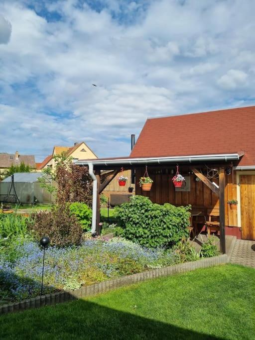 Ferienwohnung *Zur Weinbergstrasse* Lauta Εξωτερικό φωτογραφία